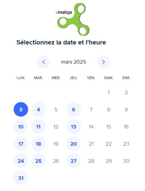 Prise de rendez-vous téléphonique