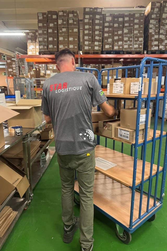 Packages are ready to be sent